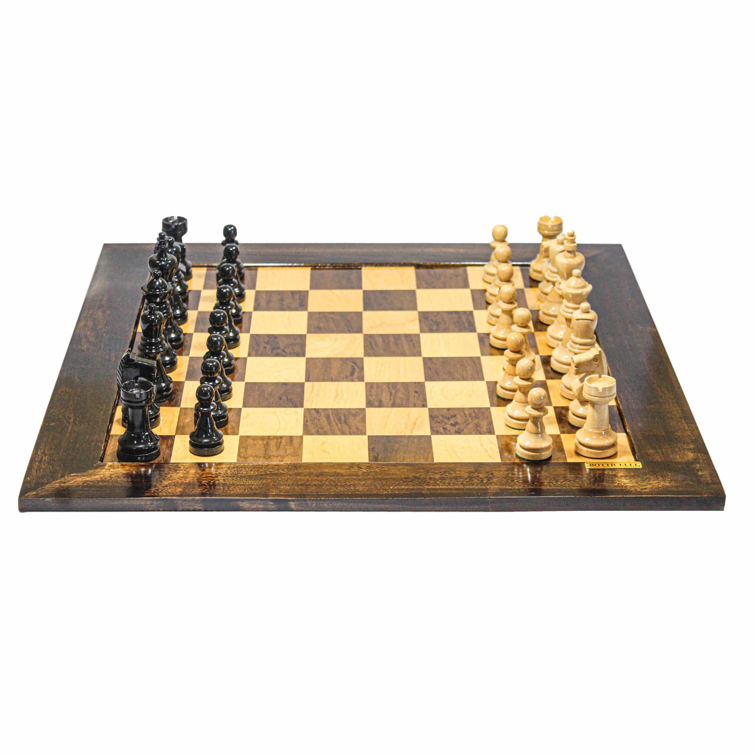 Xadrez gigante luxo em madeira - Imagem 3