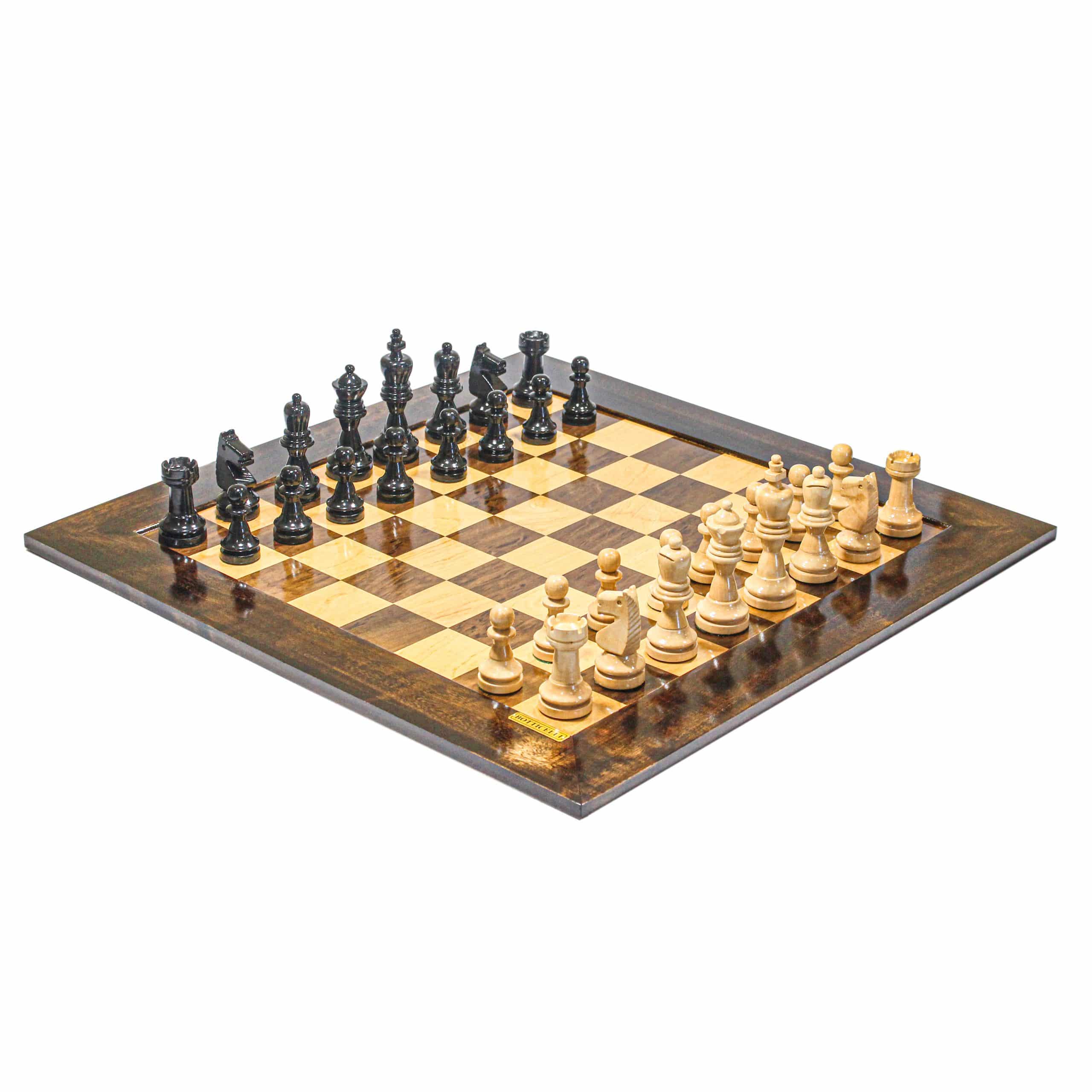 Xadrez gigante luxo em madeira - Imagem 2
