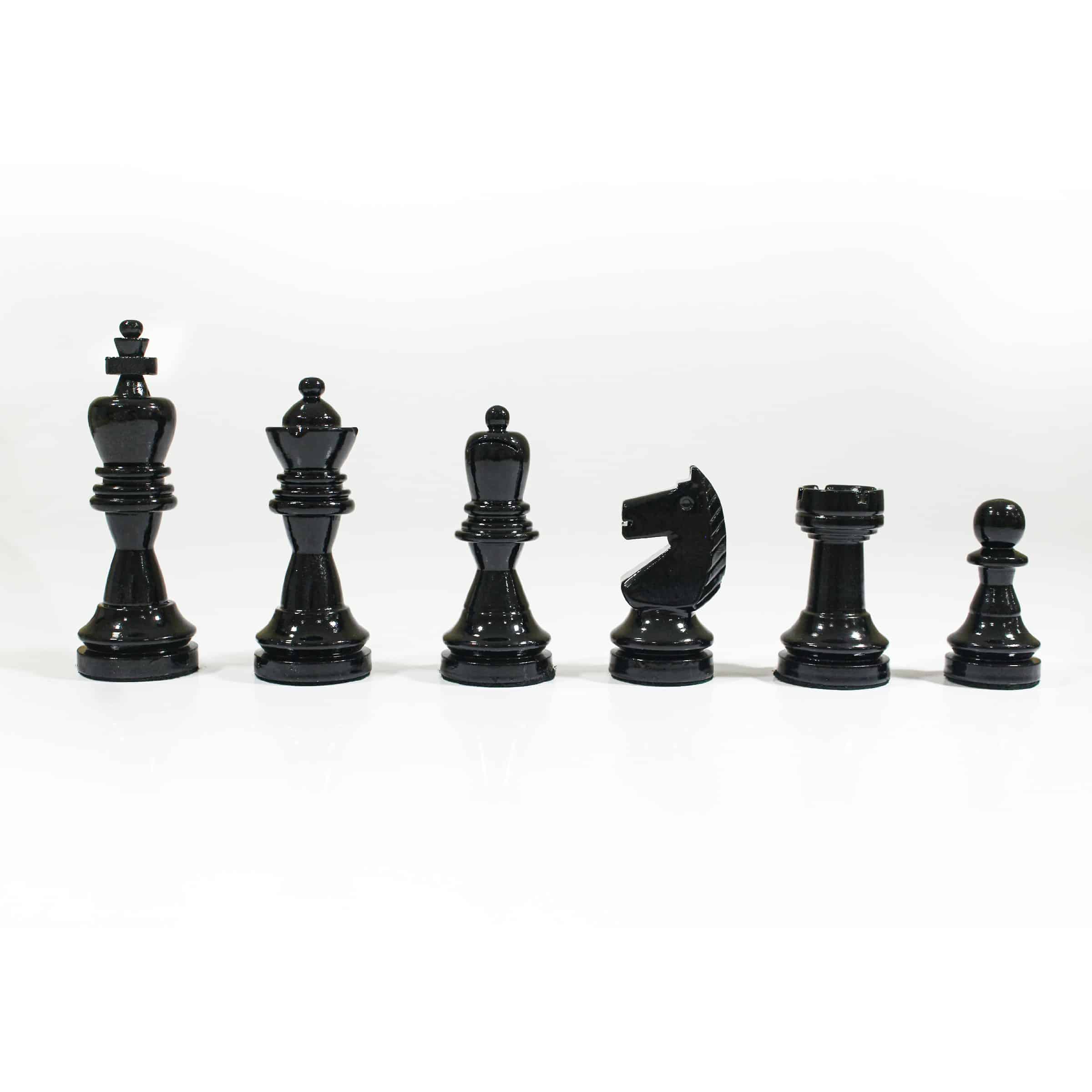 Xadrez gigante luxo em madeira - Imagem 7