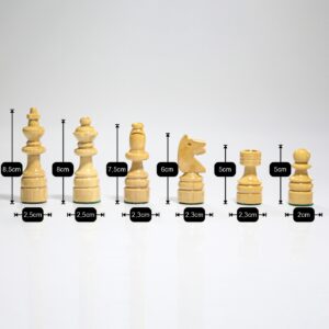 Peças para xadrez - rei 8,5 cm