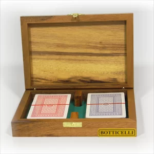 Estojo para dois jogos de carta