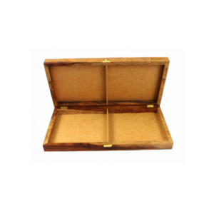 Tabuleiro estojo para xadrez e dama - casas 5 x 5 cm