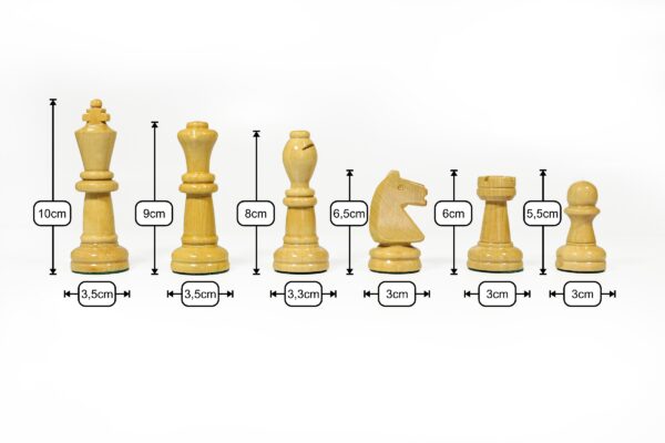 CONJUNTO OFICIAL PARA XADREZ COM GAVETAS ACOMPANHA AS PEÇAS - Imagem 7