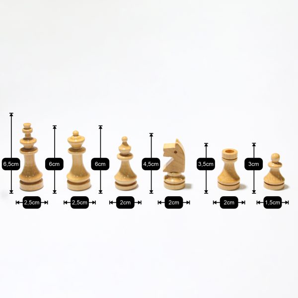 Conjunto Xadrez Promoção Rei 6,5CM - Imagem 2