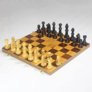 Tabuleiro estojo com casas claras - ref. 107